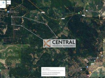 Terreno à venda, 4000 m² por r$ 1.000.000,00 - aratuba - vera cruz/ba