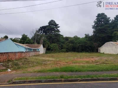 Terreno à venda na rua desembargador james portugal macedo, 889, braga, são josé dos pinhais por r$ 545.000