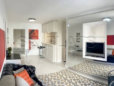 Flat com 1 Quarto e 1 banheiro para Alugar, 45 m² por R$ 4.100/Mês