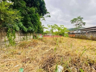 Terreno com 364m2 no portal da fazendinha, região do massaguaçu, em caraguatatuba à venda