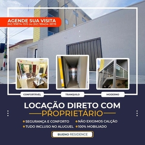 Apartamento para aluguel com mobilia e contas inclusas no Setor Bueno - Goiânia - GO