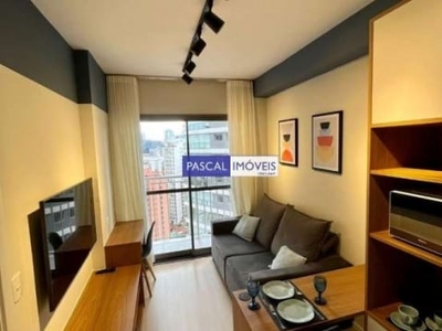 Apartamento com 1 quarto à venda na avenida santo amaro, 1342, vila nova conceição, são paulo, 27 m2 por r$ 579.000