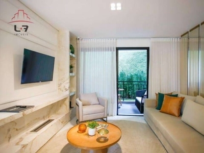 Apartamento com 2 dormitórios à venda, 61 m² por r$ 864.900,00 - cristo rei - curitiba/pr