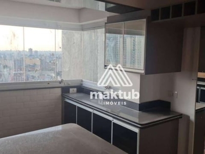 Apartamento triplex com 3 dormitórios para alugar, 198 m² por r$ 7.500,01/mês - campestre - santo andré/sp