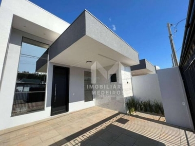 Casa com 31 suíte e 2 quartos à venda, 90 m² por r$ 620.000 - tropical iii - cascavel/pr