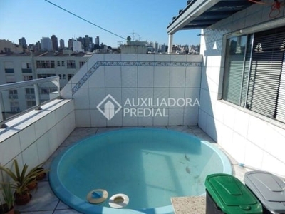 Cobertura com 3 quartos à venda na santa cecilia, 1478, santana, porto alegre, 148 m2 por r$ 570.000