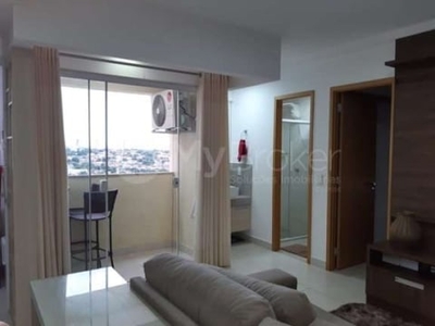Flat com 1 quarto à venda na Avenida PL 1, 12, Park Lozandes, Goiânia, 41 m2 por R$ 380.000