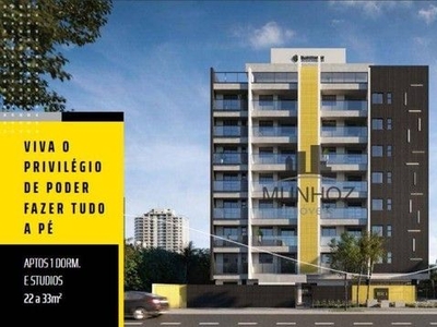 Studio com 1 dormitório à venda, 33 m² por R$ 364.750,00 - Mercês - Curitiba/PR