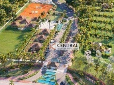 Terreno à venda, 800 m² por r$ 1.100.000,00 - praia do forte - mata de são joão/ba