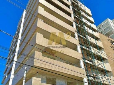 Apartamento com 1 quarto à venda na rua carlos martiniano de andrade bitencourt, 334, aviação, praia grande, 45 m2 por r$ 220.000