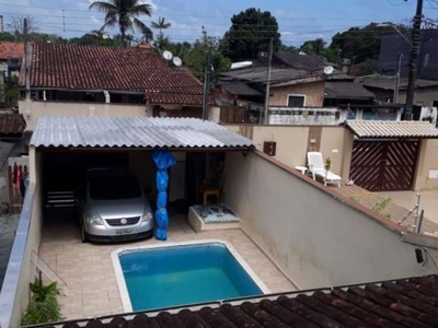 Casa c/ piscina 3 quartos caraguatatuba - sp - massaguaçu