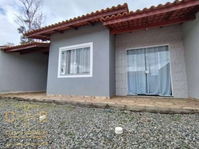 Casa com 2 dormitórios à venda, 64 m² por r$ 270.000,00 - quinta dos açorianos - barra velha/sc