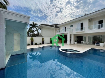 Casa com 5 dormitórios à venda, 377 m² por r$ 3.700.000,00 - acapulco - guarujá/sp