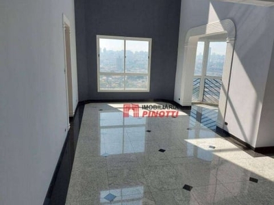 Cobertura com 4 dormitórios à venda, 583 m² por r$ 3.000.000,00 - jardim do mar - são bernardo do campo/sp