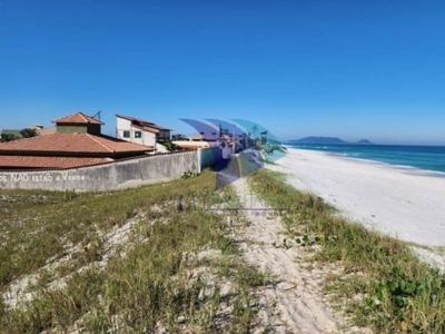 Cod 974- venda- terreno em frente à praia- figueira, arraial do cabo - rj