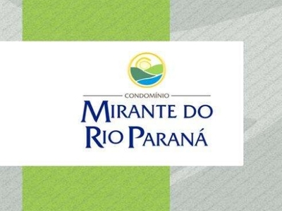 Terreno em condomínio para venda em porto rico, condomínio mirante do rio paraná