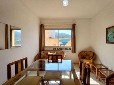 Vista mar e serviços flat - apartamento com 2 dormitórios à venda na praia das pitangueiras