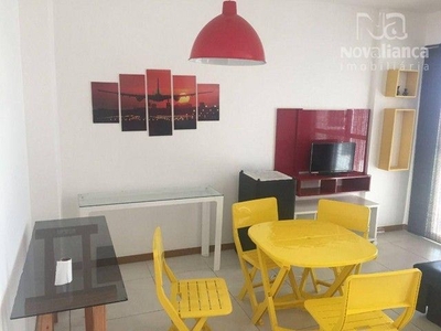 Apartamento com 1 quarto, 45 m² - venda ou aluguel - Praia de Itaparica - Vila Velha/ES