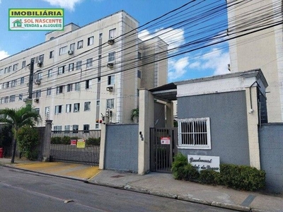 Apartamento com 2 dormitórios para alugar, 44 m² por R$ 1.330,08/mês - Messejana - Fortale