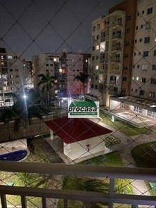 Apartamento com 2 dormitórios para alugar, 47 m² por R$ 3.000,00/mês - Parque 10 de Novemb