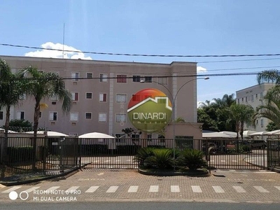 Apartamento com 2 dormitórios para alugar, 48 m² por R$ 600,00/mês - Jardim Helena - Ribei