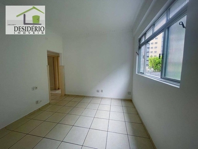 Apartamento para alugar, 70 m² por R$ 2.500,00/mês - Embaré - Santos/SP