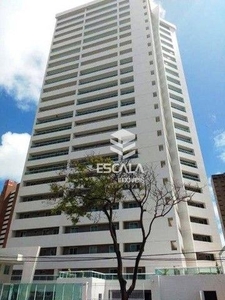Apartamento com 2 dormitórios para alugar, 80 m² por R$ 3.249,90/mês - Meireles - Fortalez