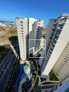 Apartamento com 3 dormitórios para alugar, 111 m² por R$ 5.996,05/mês - Cocó - Fortaleza/C