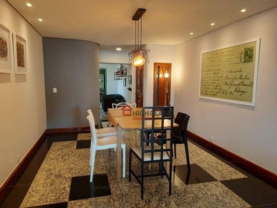 Apartamento com 4 dormitórios para alugar, 235 m² por R$ 5.800,00/mês - Praia da Costa - V