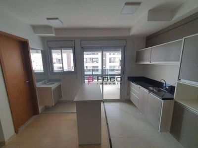 Flat com 1 dormitório, 40 m² - venda por R$ 540.500,00 ou aluguel por R$ 2.840,00/mês - Ja