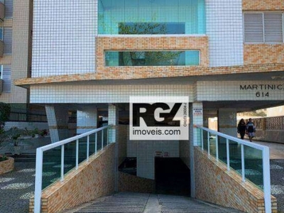 Apartamento com 1 dormitório à venda, 40 m² por r$ 250.000,00 - centro - são vicente/sp