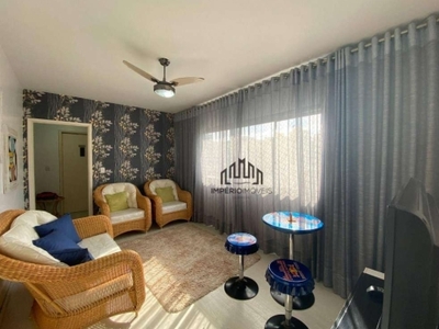 Apartamento com 2 dormitórios para alugar, 80 m² por r$ 3.402,00/mês - pitangueiras - guarujá/sp