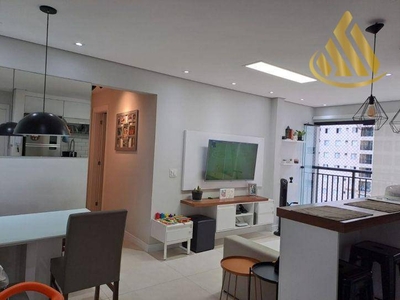 Apartamento em Marapé, Santos/SP de 63m² 2 quartos à venda por R$ 749.000,00