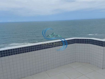 Cobertura com 3 quartos à venda na avenida presidente kennedy, 15.375, vila caiçara, praia grande por r$ 790.000