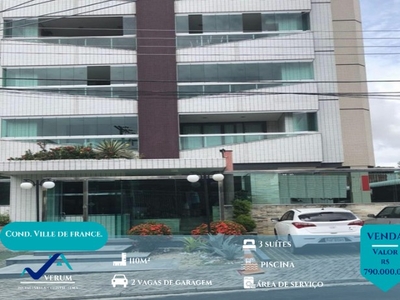 Adrianópolis, Apartamento 03 Suítes, 110m², Use seu FGTS - APTV01
