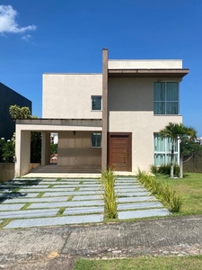 Alugo Casa 4/4 suítes com piscina privativa e área gourmet no Alphaville LN2. R$6.500,00 c