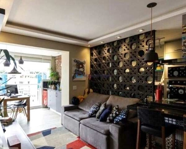 Apartamento 1 dormitorio, sacada envidraçada, lazer, lado do metro