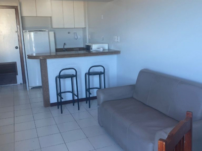 Apartamento 1 quarto mobiliado vista mar na pituba