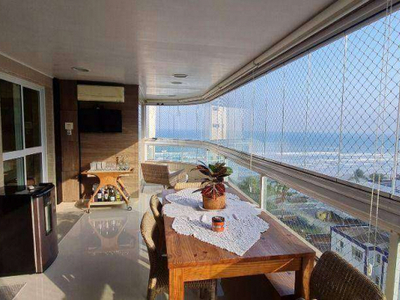 Apartamento à venda, 203 m² por R$ 1.300.000,00 - Caiçara - Praia Grande/SP