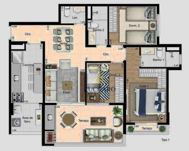 Apartamento à venda, 86 m² por R$ 545.000,00 - Vila Progresso - Guarulhos/SP