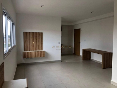 Apartamento com 1 dormitório para alugar, 39 m² por R$ 1.100/mês - Maracananzinho - Anápol