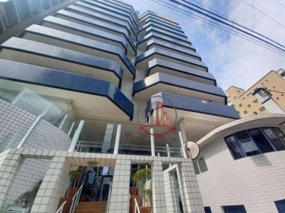 Apartamento com 2 dormitórios à venda, 101 m² por R$ 585.000,00 - Canto do Forte - Praia Grande/SP