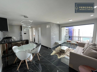 Apartamento com 2 dormitórios à venda, 54 m² por R$ 440.000,00 - Meireles - Fortaleza/CE