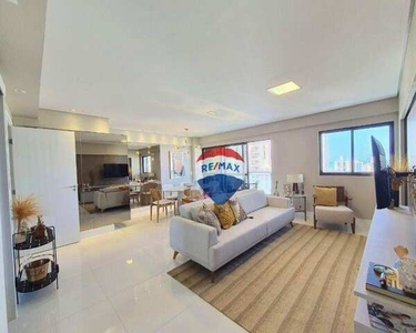 Apartamento com 2 dormitórios à venda, 83 m² por R$ 608.000,00 - Manaíra - João Pessoa/PB