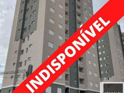 Apartamento com 2 dormitórios para alugar, 56 m² PACOTE FECHADO POR R$ 1.500/mês - Residencial Reserva Europa - Sorocaba/SP