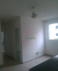 Apartamento com 2 dormitórios para alugar, 62 m² por R$ 1.200,00/mês - Colina de Laranjeir