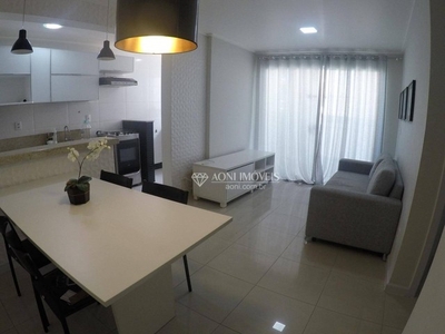 Apartamento com 2 dormitórios para alugar, 70 m² por R$ 3.025,00/mês - Praia da Costa - Vi