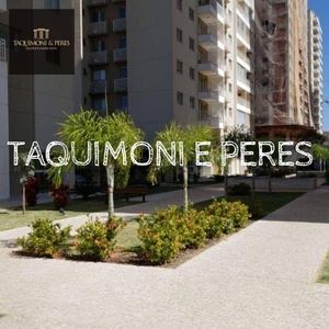 Apartamento com 2 dormitórios para alugar, 77 m² por R$ 1.887,00/mês - Jardim das Américas