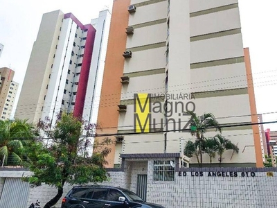 Apartamento com 2 dormitórios para alugar, 90 m² por R$ 2.778,86/mês - Aldeota - Fortaleza