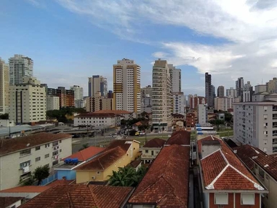 Apartamento com 2 dorms, Campo Grande, Santos - R$ 580 mil,